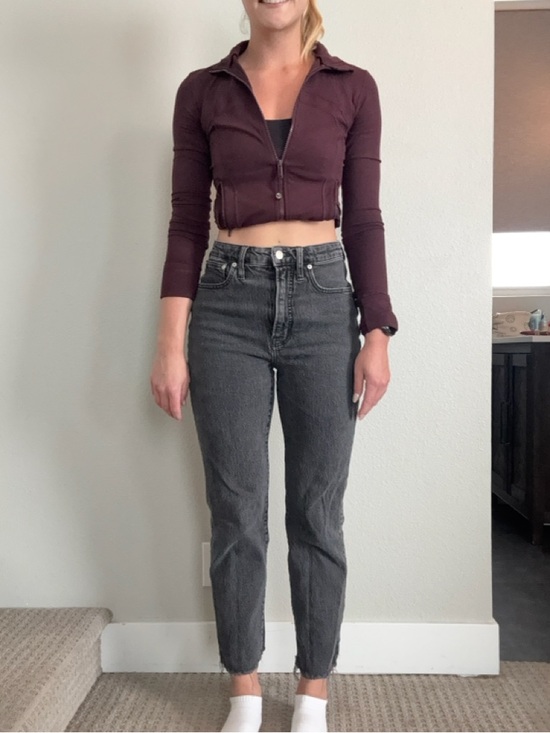 Madewell Denim - Madewell High-Waist Curve Love Washed Black Denim Jeans